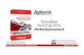 Alphorm.com Support de la Formation Sketchup 2016, Perfectionnement