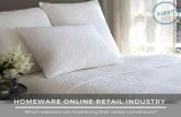â– Homeware Online Retail Industry Report - CRO 2015