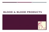 Blood products 2016