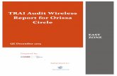 TRAI Audit Wireless Report for Orissa Circle EAST ZONE
