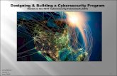 Designing & Building a Cybersecurity Program