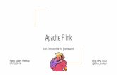 Apache Flink par Bilal Baltagi Paris Spark Meetup Dec 2015