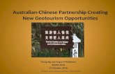 Australian-Chinese Partnership Creating New Geotourism Opportunities