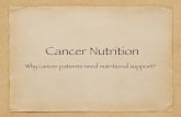 Learn cancer Nutrition