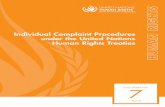 Individual Complaint Procedures under the United Nations Human ...