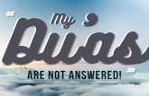 My Du'as are Not Answered!