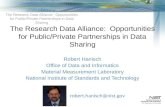 The Research Data Alliance:  Opportunities for Public/Private Partnerships in Data Sharing