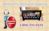 Kindle fire technical support 1 806-731-0132