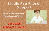 Kindle fire phone support 1 806-731-0132