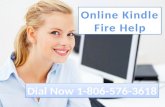 Online kindle  fire help 1 806-576-3618