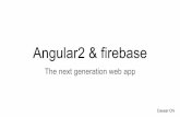 Introduce Angular2 & render & firebase flow