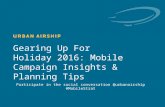 Holiday Mobile Campaign Strategies