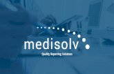Medisolv Quality Reporting Software