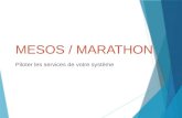 Mesos & Marathon - Piloter les services de votre système