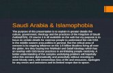 Saudi Arabia and Wahhabism