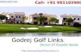 Godrej Golf Links - 3/4 BHK Villas Sector 27 Greater Noida