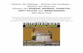 Kitchen Set Minimalis | Kitchen Set Anti Lembab | Tanpa Kayu | 0878 5599 4300