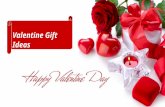 Valentine gift ideas