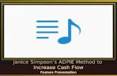 Janice simpson cash flow feature presentation