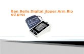 Ben belle bp1305 digital upper arm blood pressure