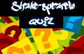 Shakesphere quiz   prelims