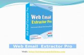 How to get a best Web email extractor pro ?