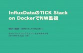 InfluxDataのTICK Stack on DockerでNW監視