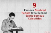 Famous disabled persons who became world famous
