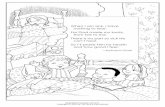 Coloring Pages: "God Made My Body" and "A Kind Deed"