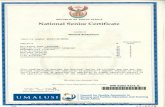 National Senior Certificate (Matric)