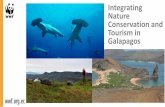 Integrating Nature Conservation and Tourism in Galapagos