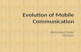 Evolution of mobile communication