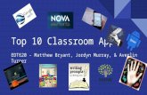 Top 10 classroom apps   group3-final