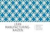 Lean tool- Kaizen
