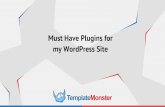Must Have Plugins for My WordPress Site