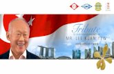 Tribute to Mr Lee Kuan Yew