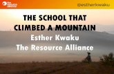 The school that climbed a mountain | My biggest comms inspiration seminar | 29 September 2016