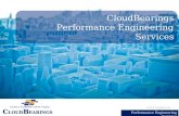 CloudBearings - Performance Engineering Services, V1.0