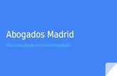 Abogados Madrid