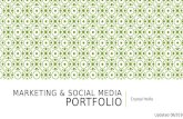 Crystal Hollis Marketing & Social Media Portfolio (8/16)