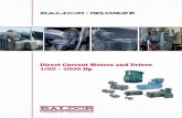 Direct Current Motors and Drives 1/50 - 3000 Hp