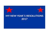 Celso New Year´s Resolutions 2017