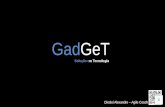 Gadget Solution - Maneira Agile de Desenvolver Software/Agile way of Software Development