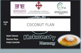 Coconut Flan logistics tutory