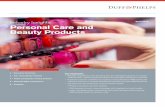 Personal Care and Beauty Products Industry Insights April 2015