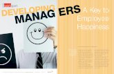 Developing Managers - A Key to Employee Happiness