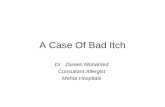 Case of bad itch
