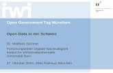 Dr. Matthias Stuermer - Open Data Schweiz