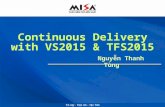 Continuous Delivery with VS2015 and TFS2015