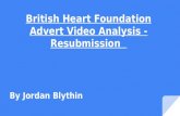 Lo1 - british heart foundation advert - video analysis - resubmisson